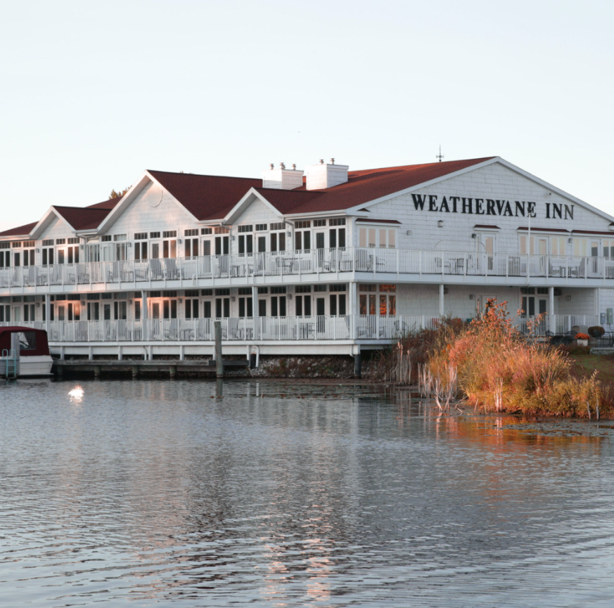 Weathervane Inn, Photo of our waterfront inn.